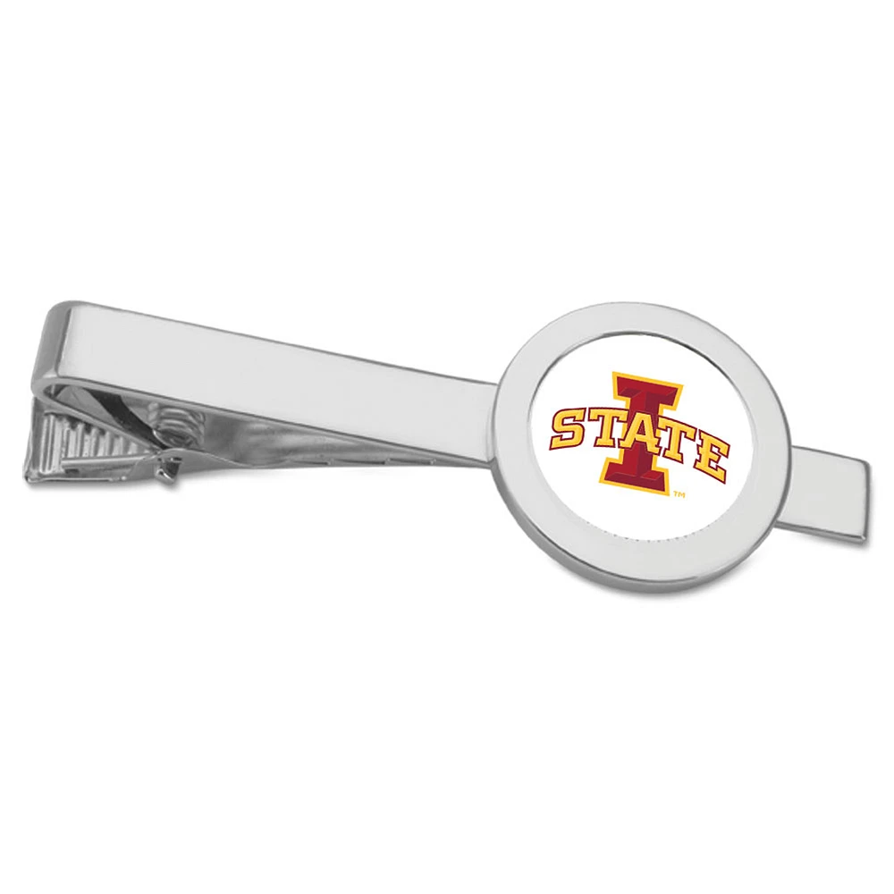 Silver Iowa State Cyclones Tie Bar