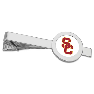 Silver USC Trojans Tie Bar