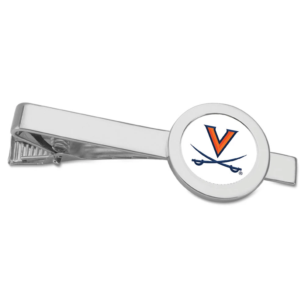 Silver Virginia Cavaliers Tie Bar