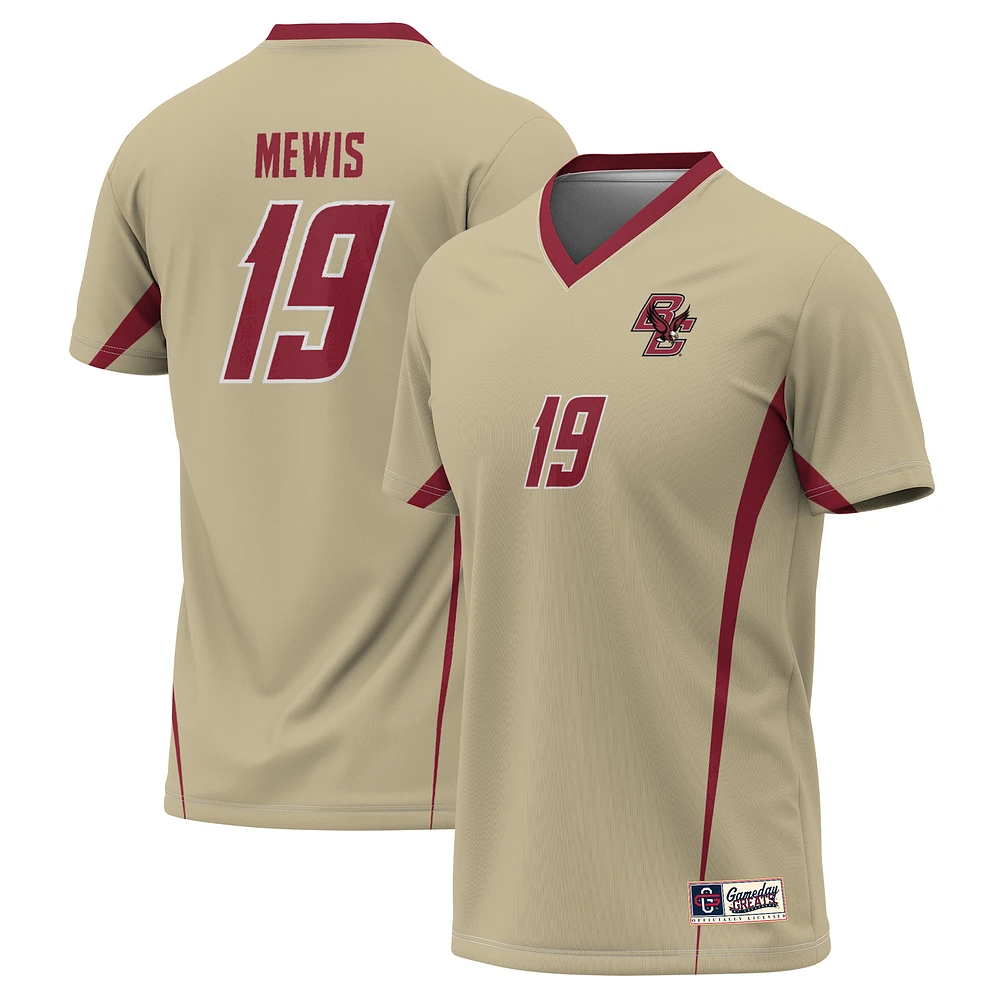 Youth GameDay Greats Kristie Mewis Gold Boston College Eagles Lightweight Alumni Soccer Jersey