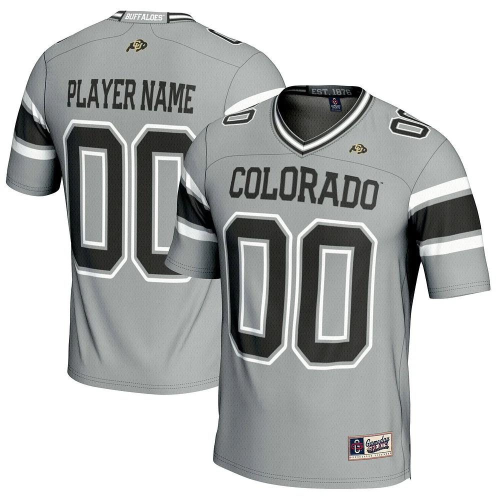 Men's GameDay Greats Colorado Buffaloes NIL Pick-A-Player Football Jersey