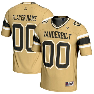 Youth GameDay Greats Gold Vanderbilt Commodores NIL Pick-A-Player Football Jersey