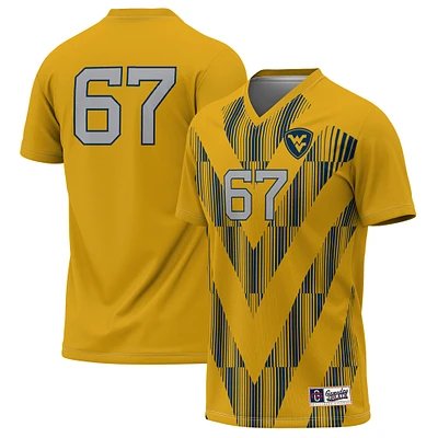 Men's GameDay Greats Gold West Virginia Mountaineers Lightweight Soccer Jersey