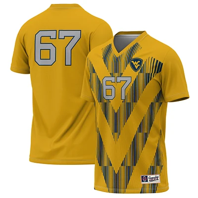 Youth GameDay Greats Gold West Virginia Mountaineers Lightweight Soccer Jersey