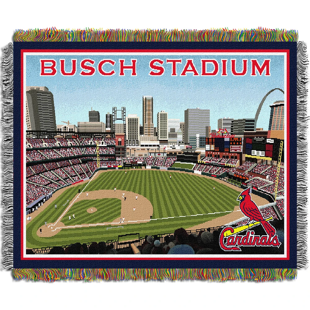 The Northwest Group St. Louis Cardinals 48" x 60" Stadium Tapestry Throw Blanket