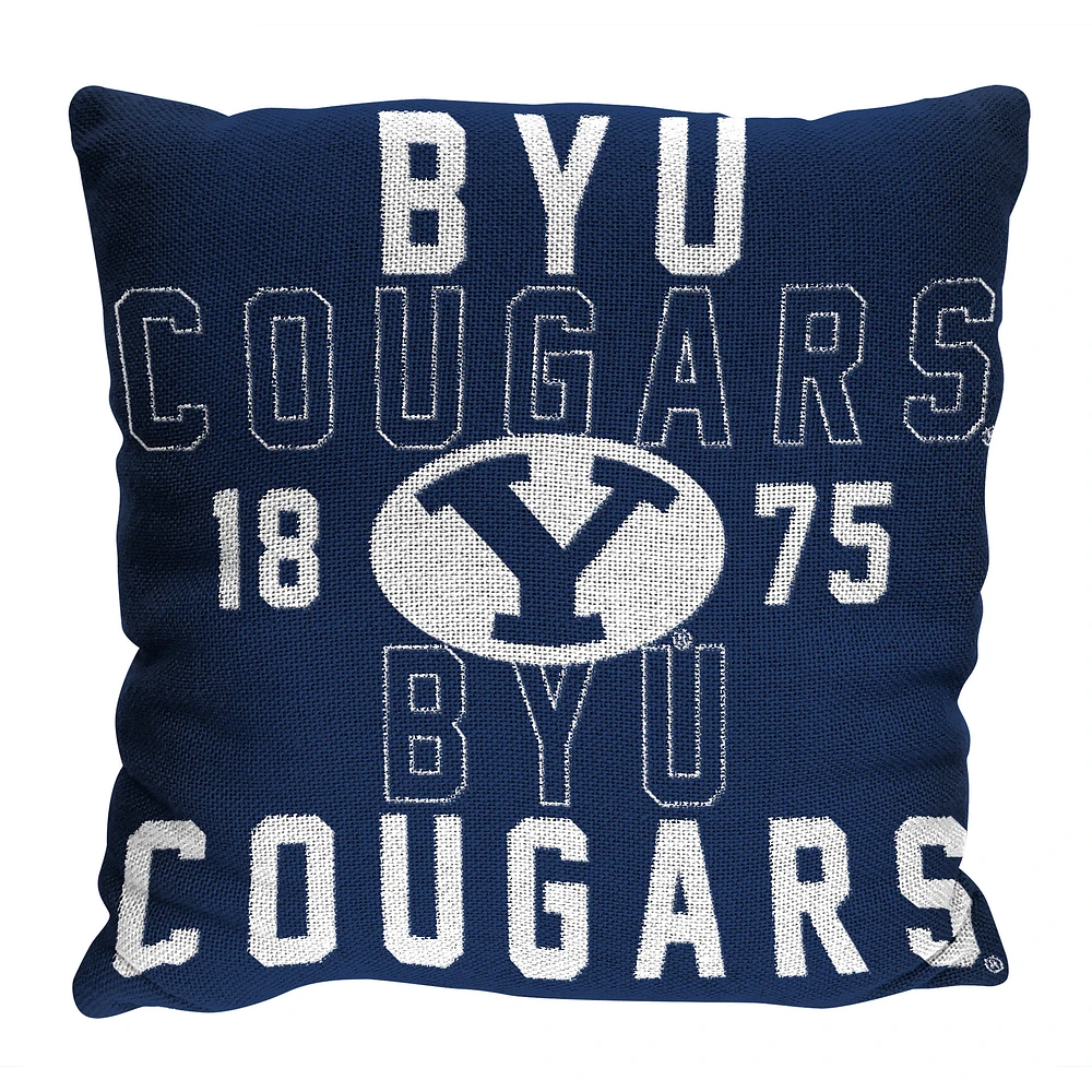 The Northwest Group BYU Cougars 20" x 20" Stacked Pillow