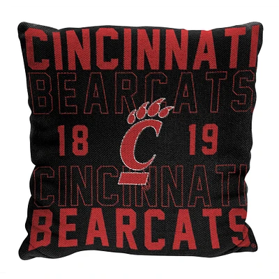 The Northwest Group Cincinnati Bearcats 20" x 20" Stacked Pillow