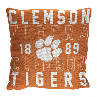 The Northwest Group Clemson Tigers 20" x 20" Stacked Pillow