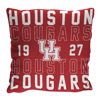 The Northwest Group Houston Cougars 20" x 20" Stacked Pillow