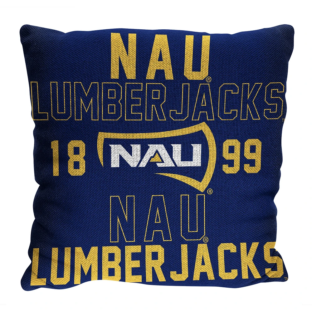 The Northwest Group Northern Arizona Lumberjacks 20" x 20" Stacked Pillow