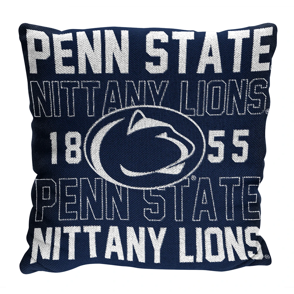 The Northwest Group Penn State Nittany Lions 20" x 20" Stacked Pillow