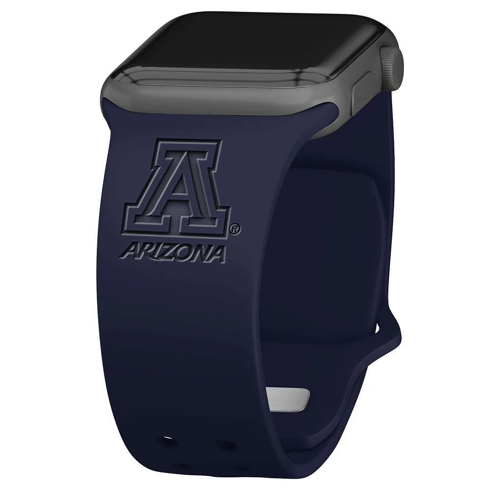 Arizona Wildcats Debossed Silicone Apple Watch Band