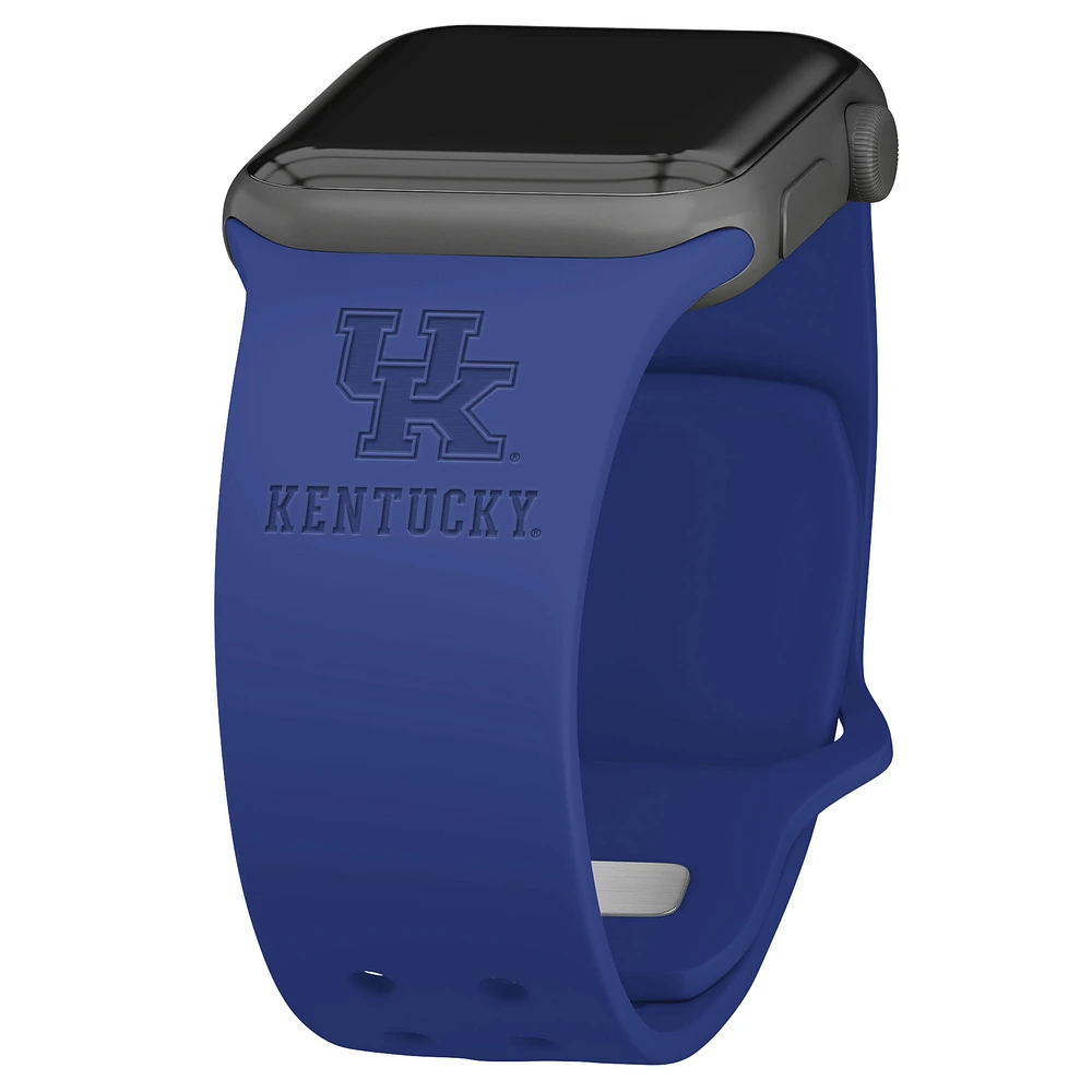Kentucky Wildcats Debossed Silicone Apple Watch Band