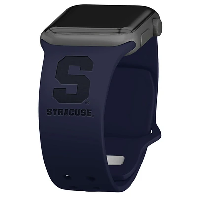 Syracuse Orange Debossed Silicone Apple Watch Band
