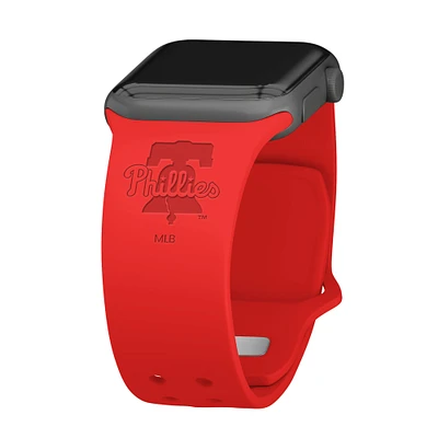 Philadelphia Phillies Debossed Silicone Apple Watch Band