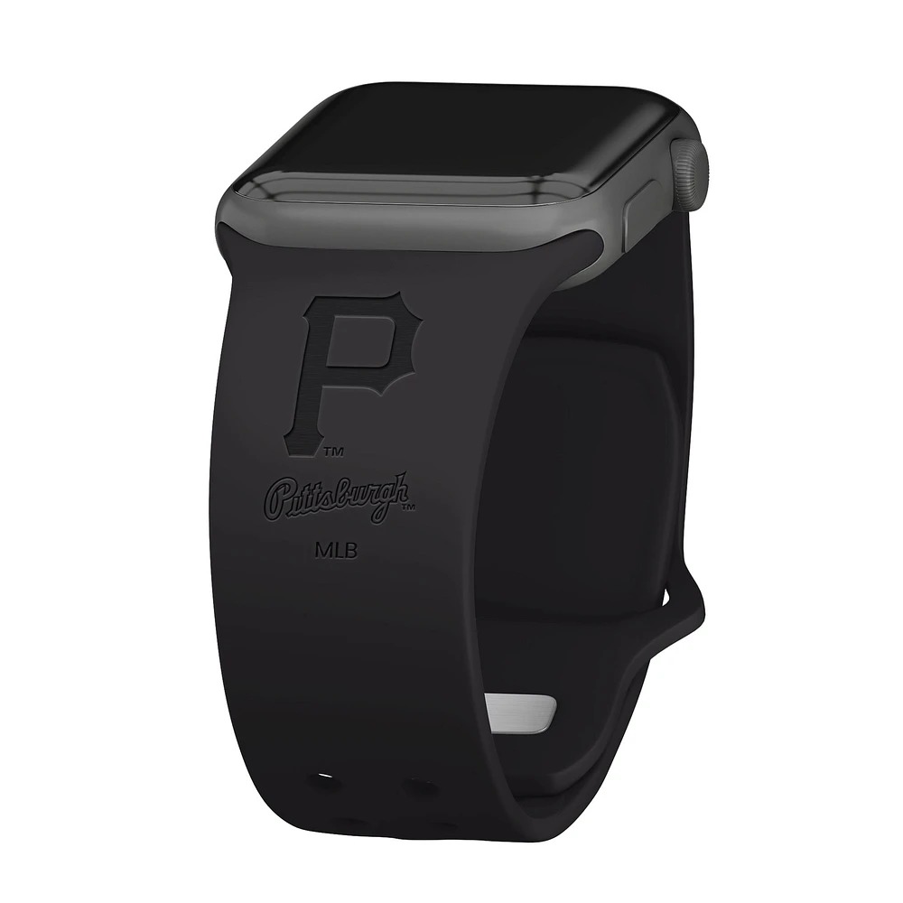 Pittsburgh Pirates Debossed Silicone Apple Watch Band