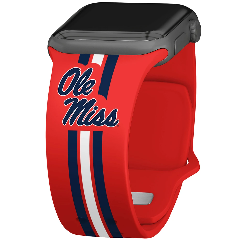 Ole Miss Rebels Silicone Apple Watch Band
