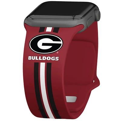 Georgia Bulldogs Silicone Apple Watch Band