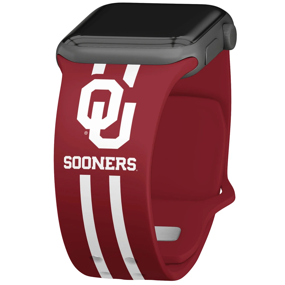 Oklahoma Sooners Silicone Apple Watch Band