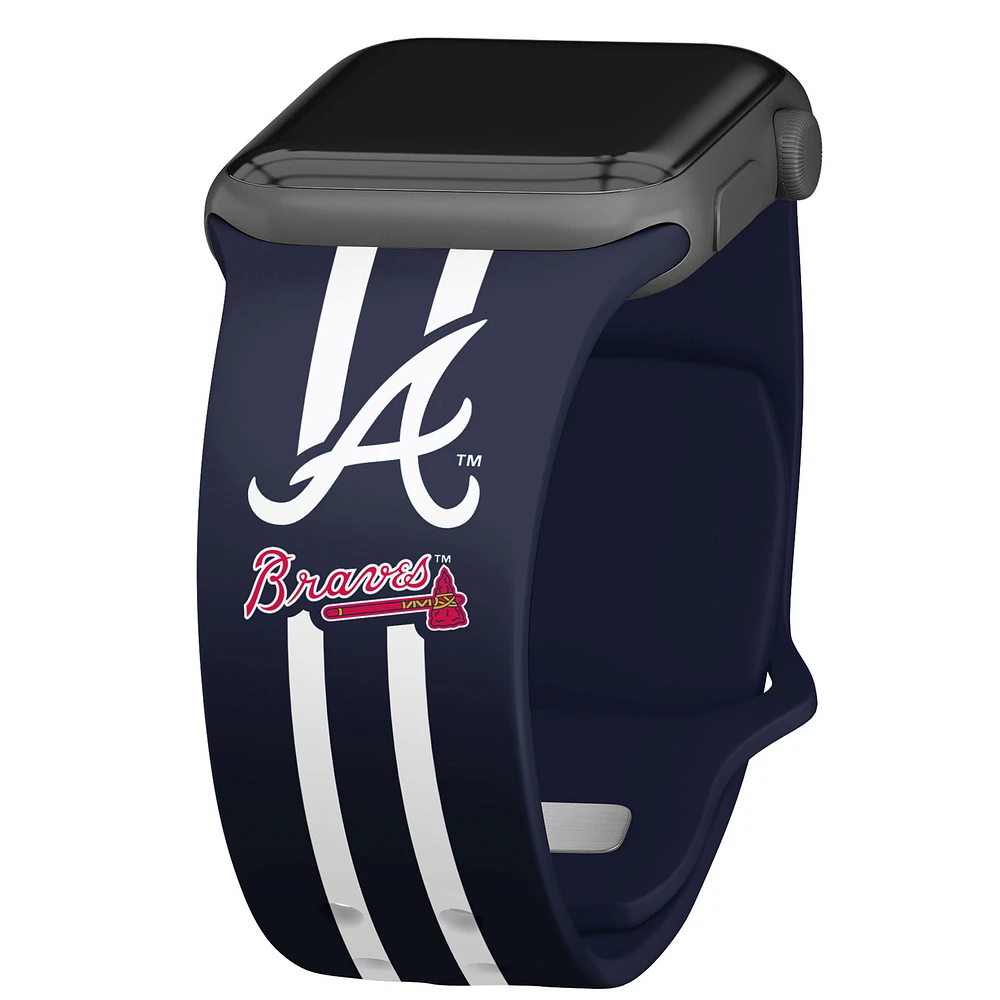 Atlanta Braves Silicone Apple Watch Band