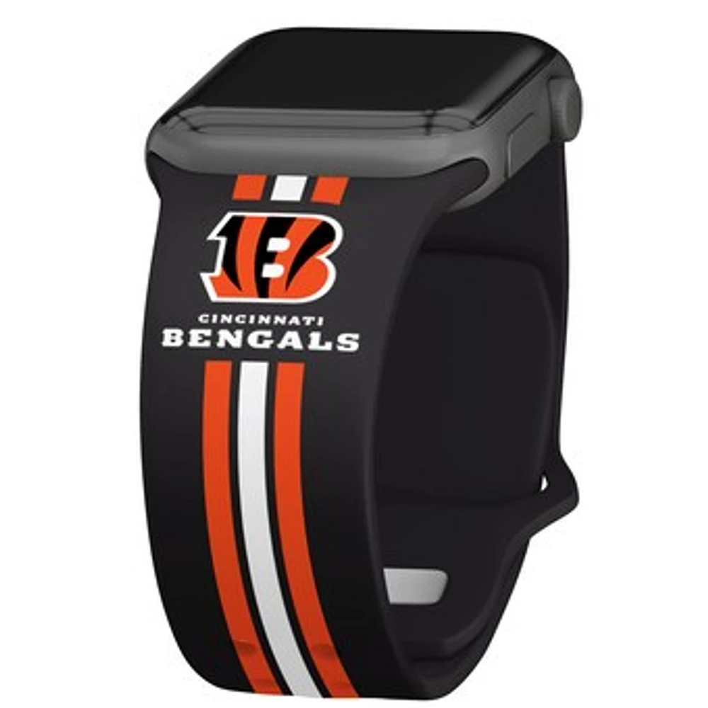 Cincinnati Bengals Silicone Apple Watch Band