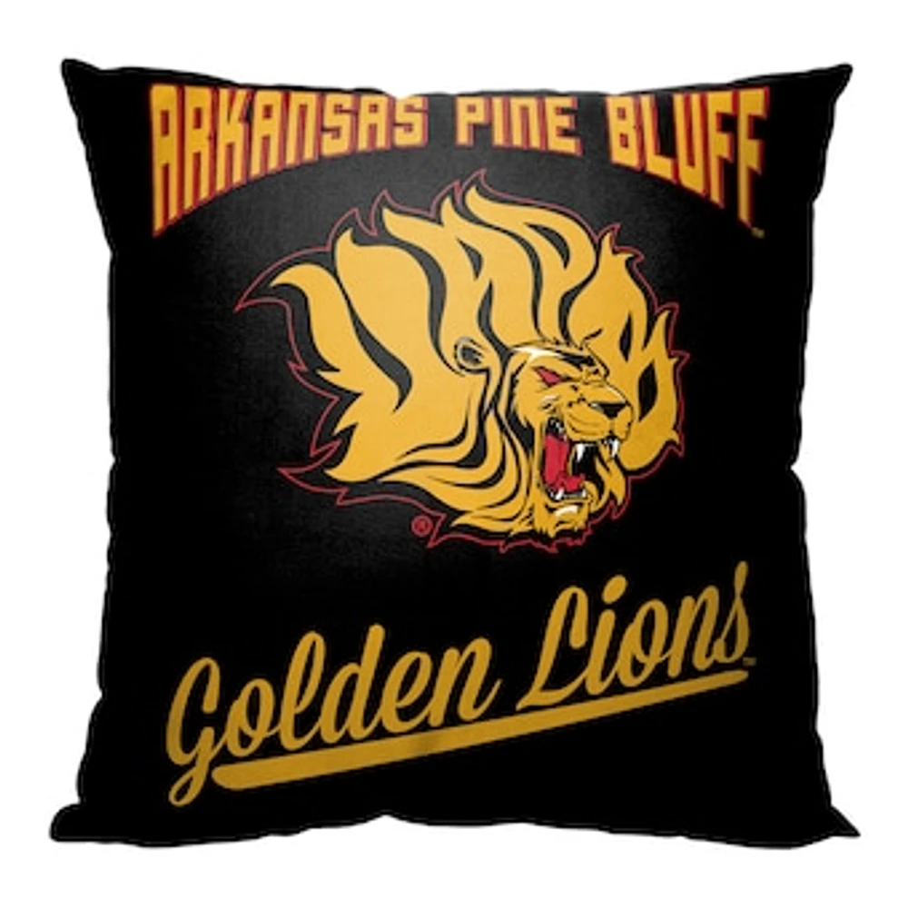 The Northwest Group Arkansas Pine Bluff Golden Lions 18" x 18" Alumni Pillow