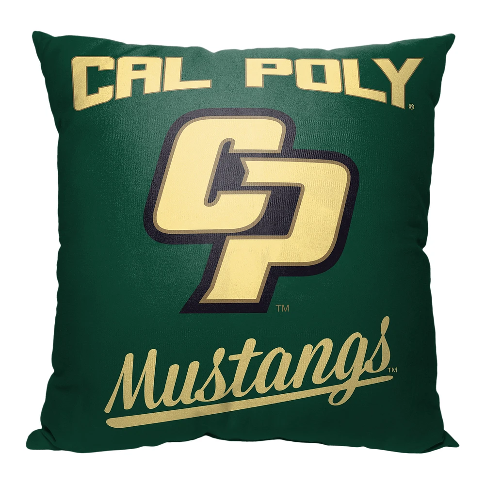 The Northwest Group Cal Poly Mustangs 18" x 18" Alumni Pillow