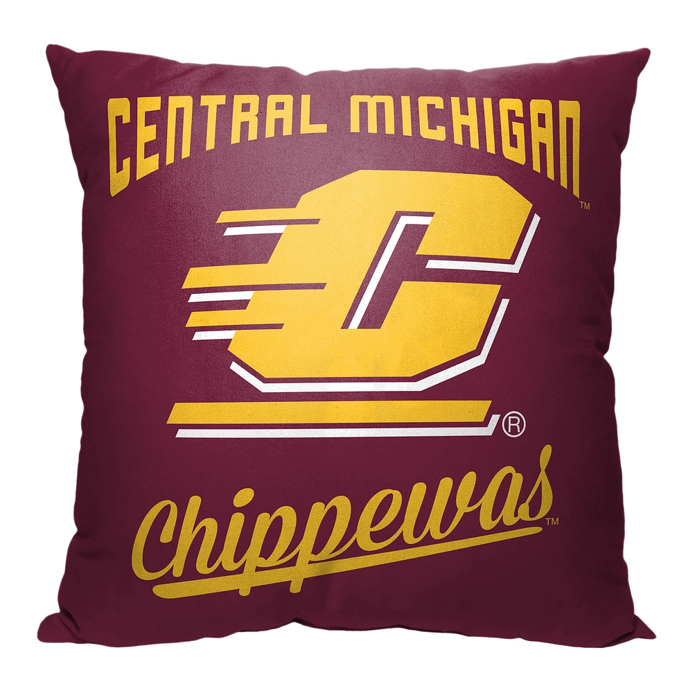 The Northwest Group Central Michigan Chippewas 18" x 18" Alumni Pillow