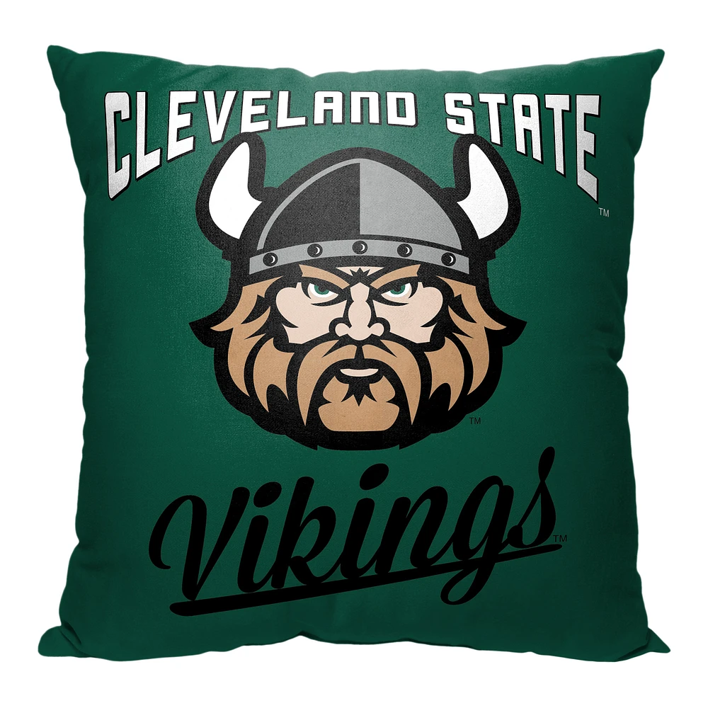 The Northwest Group Cleveland State Vikings 18" x 18" Alumni Pillow