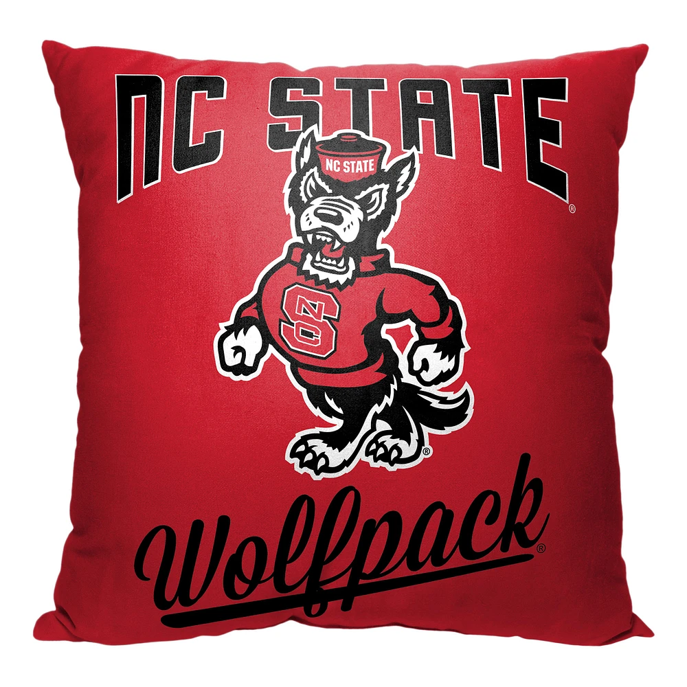The Northwest Group NC State Wolfpack 18" x 18" Alumni Pillow