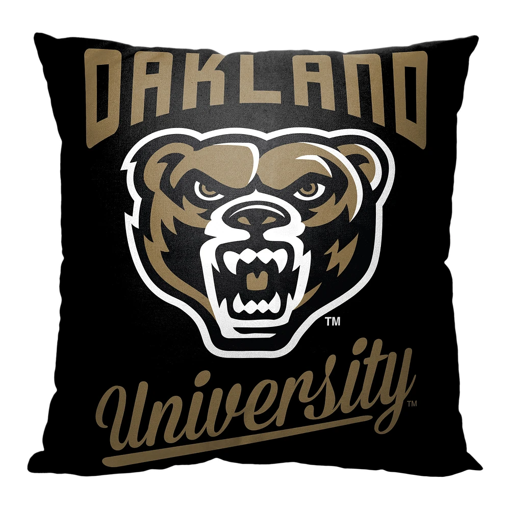 The Northwest Group Oakland Golden Grizzlies 18" x 18" Alumni Pillow