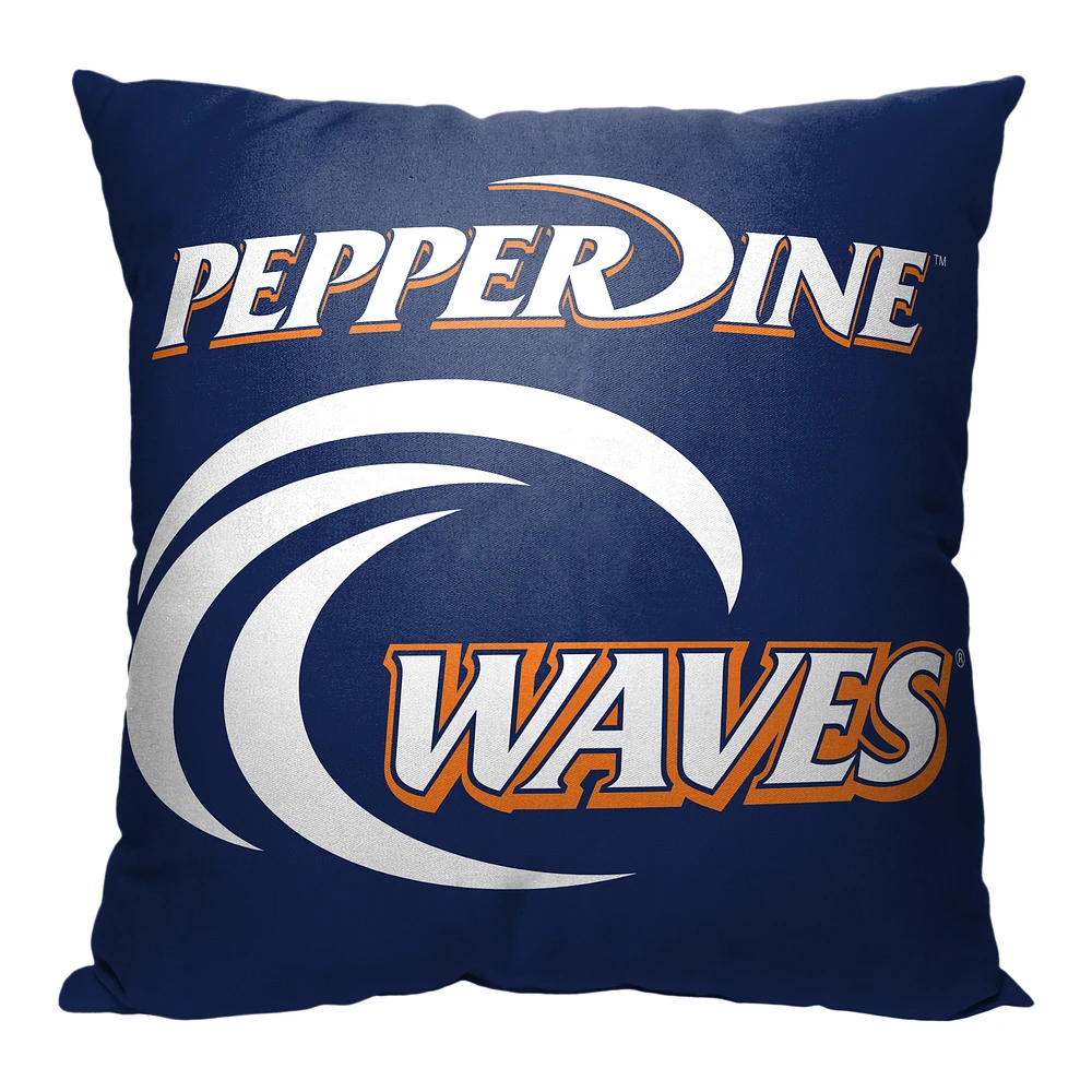 The Northwest Group Pepperdine Waves 18" x 18" Alumni Pillow