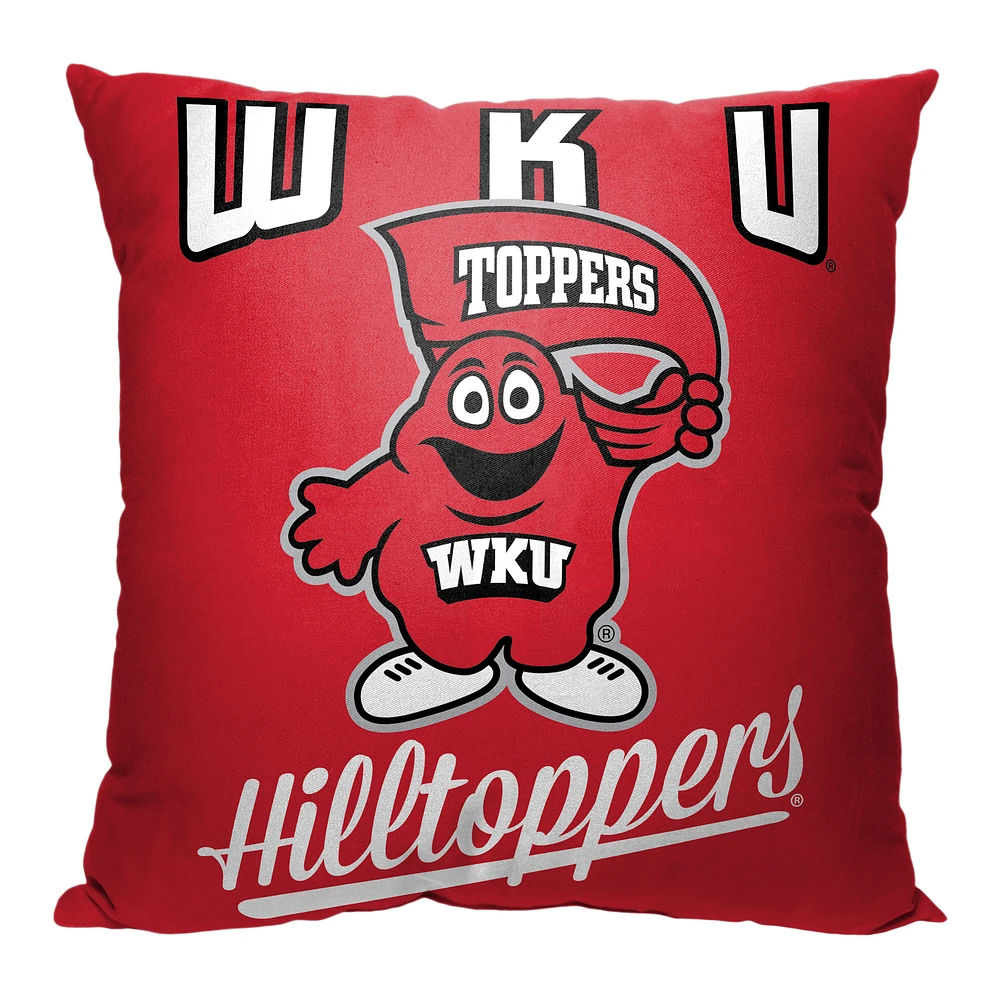 The Northwest Group Western Kentucky Hilltoppers 18" x 18" Alumni Pillow