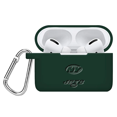 New York Jets Debossed Silicone Airpods Pro Case Cover