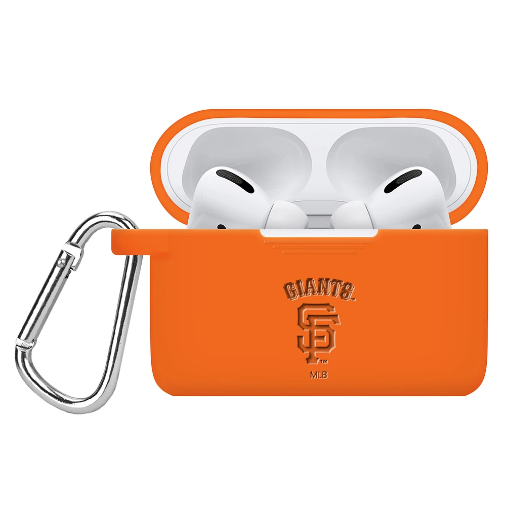 San Francisco Giants Debossed Silicone Airpods Pro Case Cover