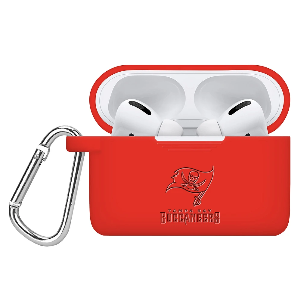 Tampa Bay Buccaneers Debossed Silicone Airpods Pro Case Cover