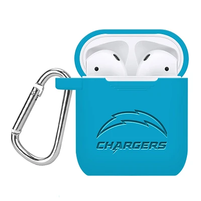 Los Angeles Chargers Debossed Silicone AirPods Case Cover