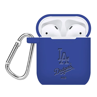 Los Angeles Dodgers Debossed Silicone AirPods Case Cover