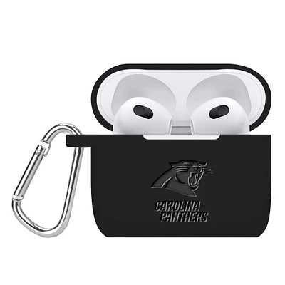 Carolina Panthers Debossed Silicone AirPods Gen Three Case Cover