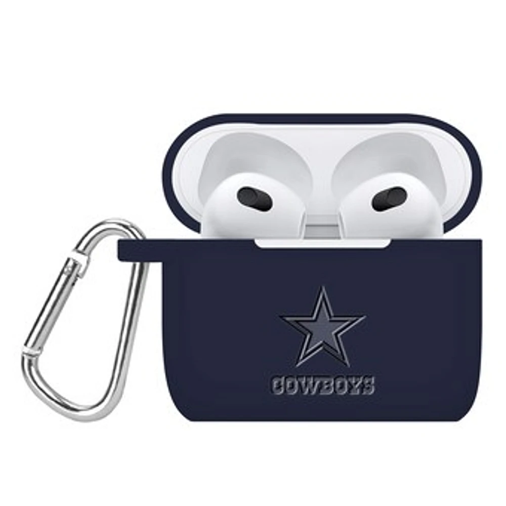 Dallas Cowboys Debossed Silicone AirPods Gen Three Case Cover