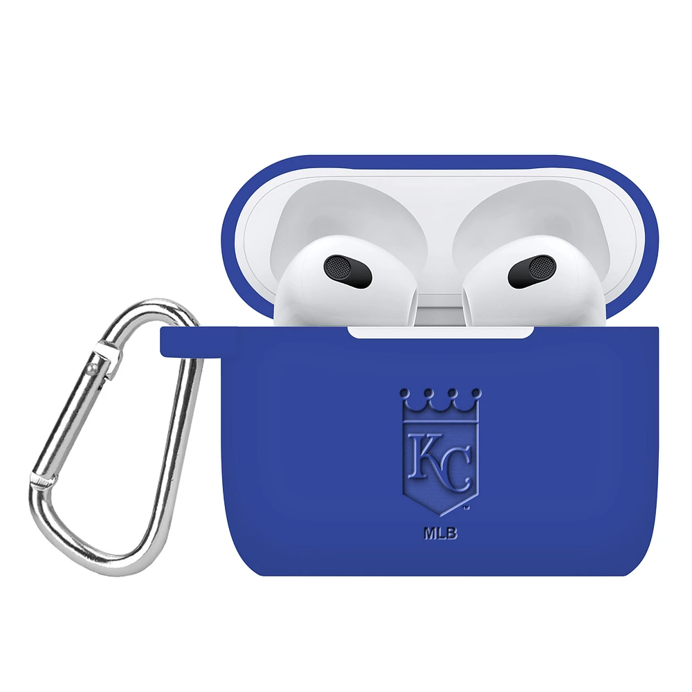 Kansas City Royals Debossed Silicone AirPods Gen Three Case Cover