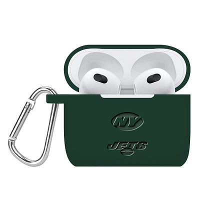 New York Jets Debossed Silicone AirPods Gen Three Case Cover