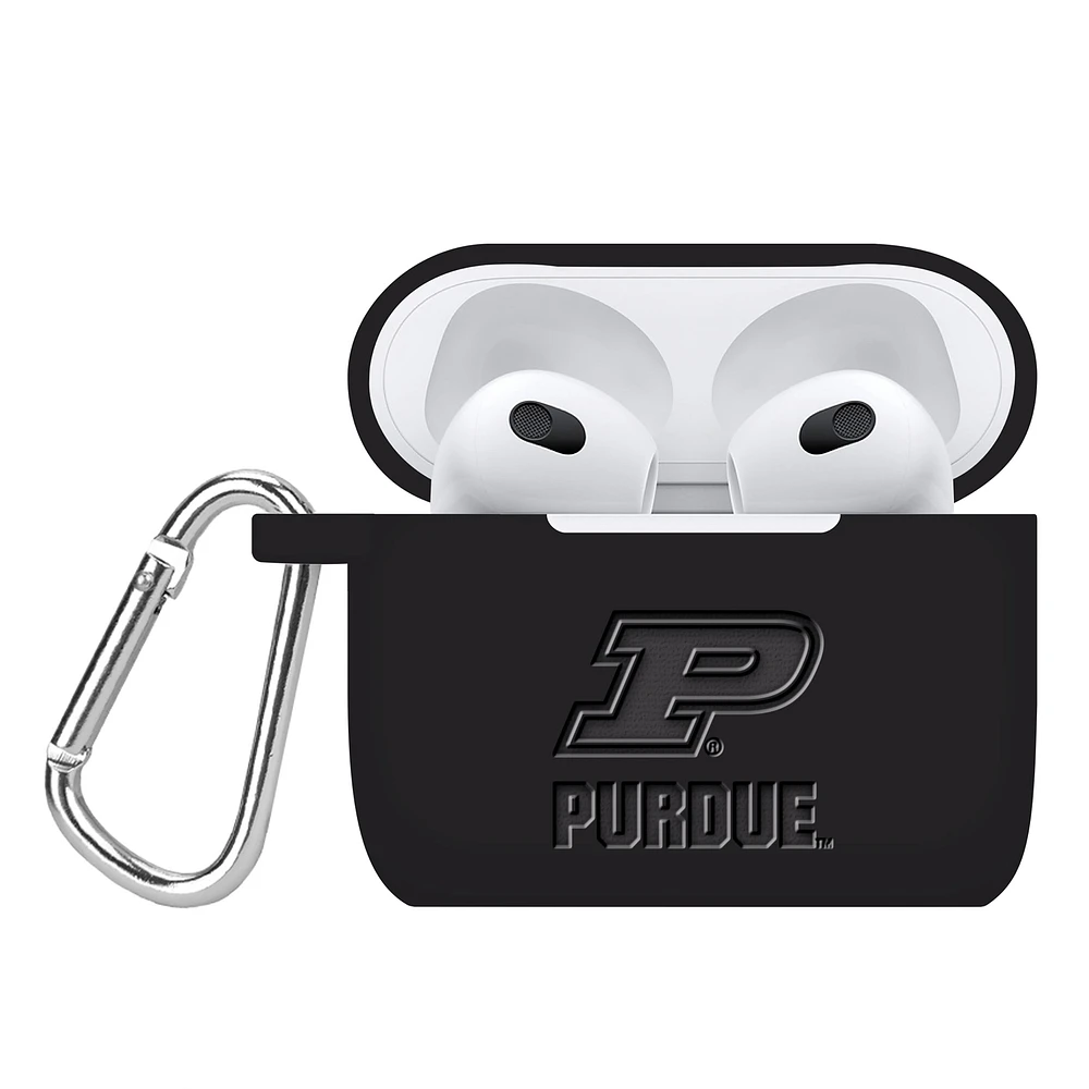 Purdue Boilermakers Debossed Silicone AirPods Gen Three Case Cover