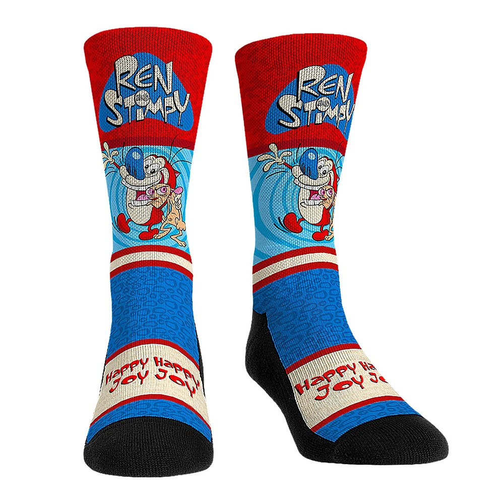 Unisex Rock Em Socks The Ren & Stimpy Show Showtime Crew