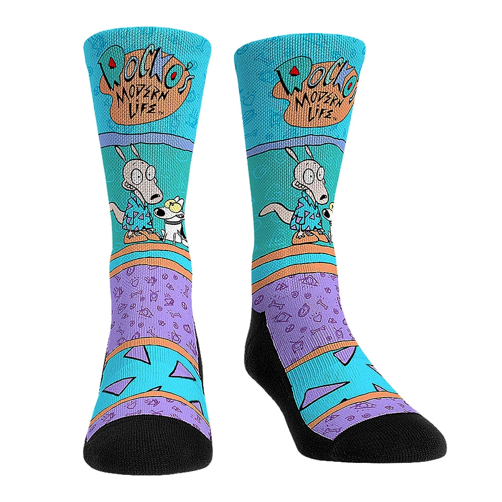 Unisex Rock Em Socks Rocko's Modern Life Showtime Crew