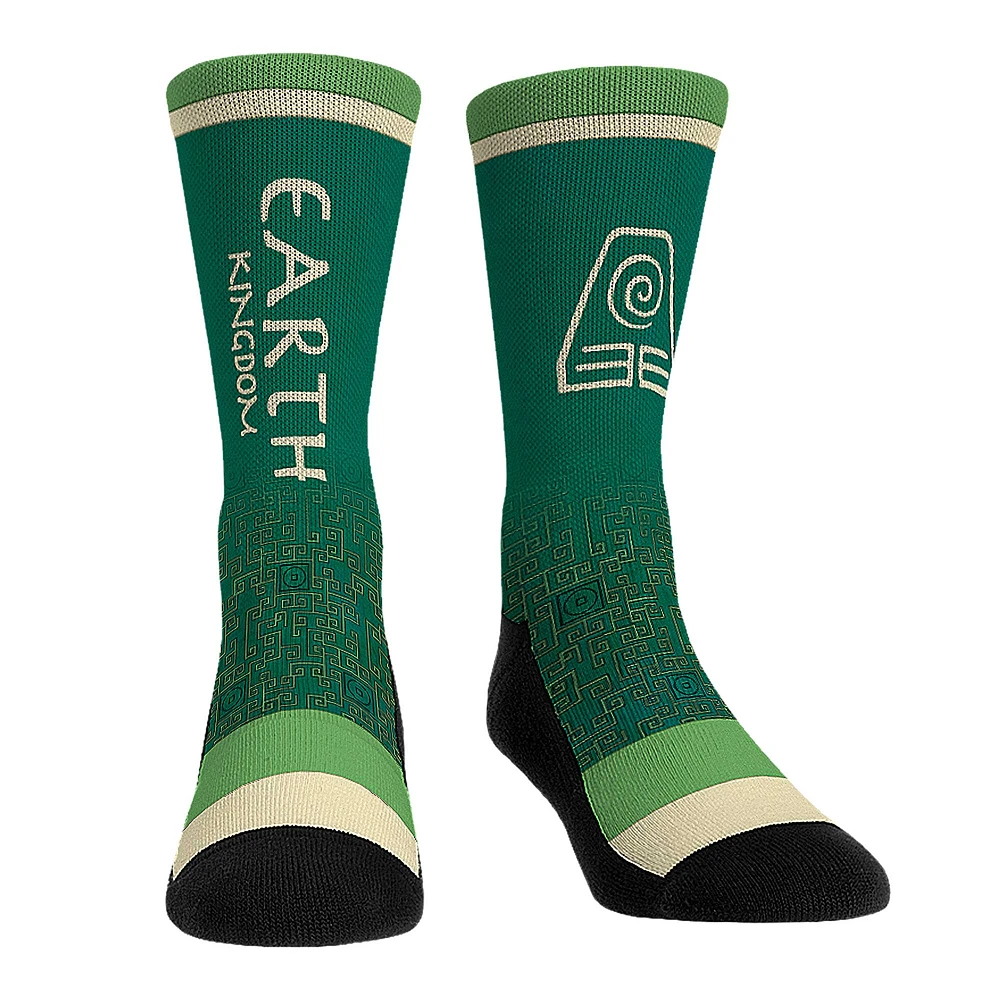 Unisex Rock Em Socks Avatar: The Last Airbender Earth Kingdom Jersey Crew