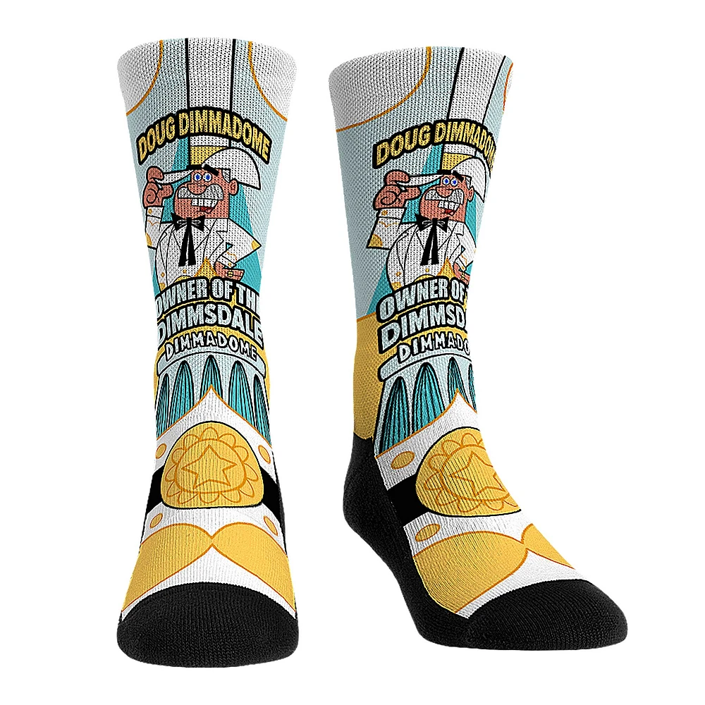 Unisex Rock Em Socks The Fairly OddParents Doug Dimmadome Crew