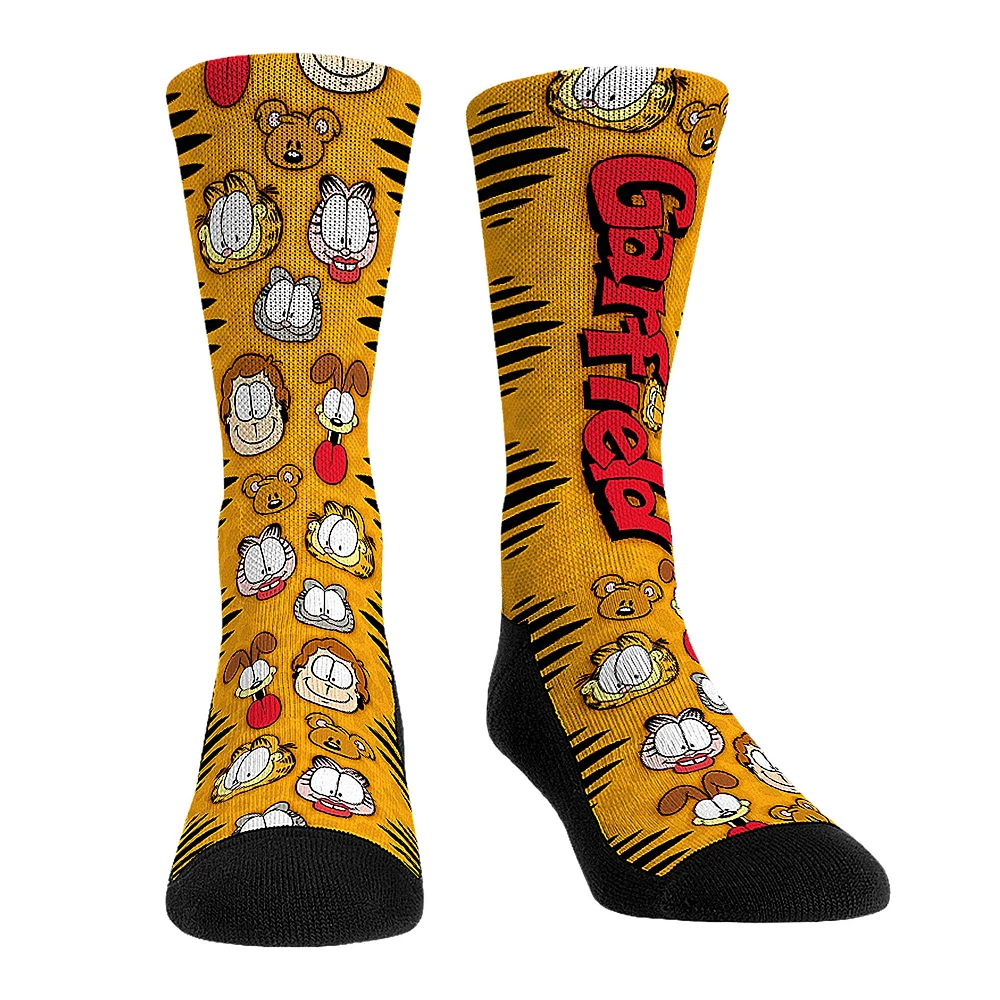 Unisex Rock Em Socks Garfield Famous Faces Crew