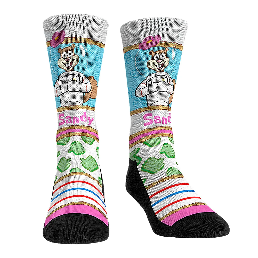 Unisex Rock Em Socks SpongeBob SquarePants Sandy Cheeks Showtime Crew