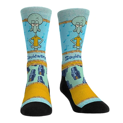 Unisex Rock Em Socks SpongeBob SquarePants Squidward Showtime Crew